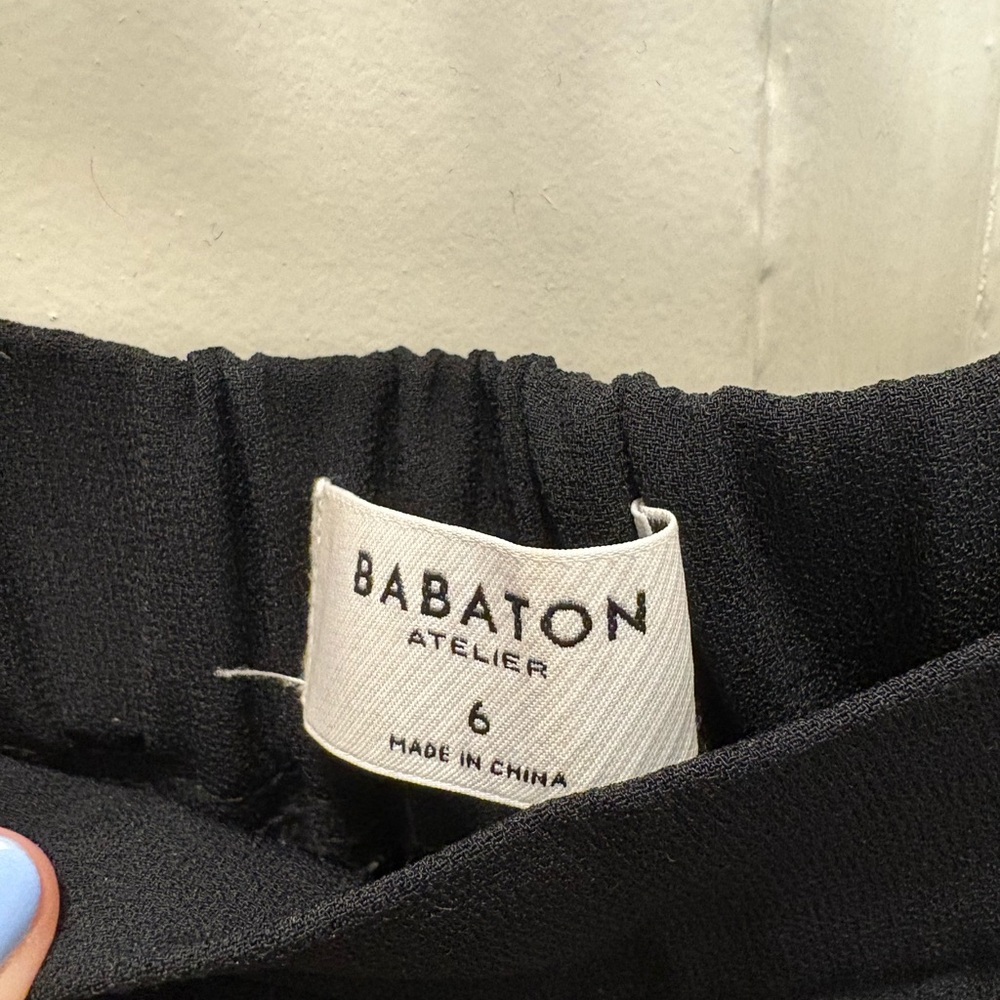 Aritzia Babaton Cohen Pant Black Size 6 - Picture 4 of 4